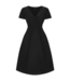 Lady V Short Sleeve Lyra Dress - Black