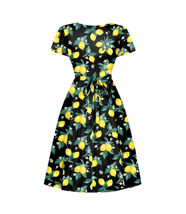 Lyra dress  = Amalfi Lemons