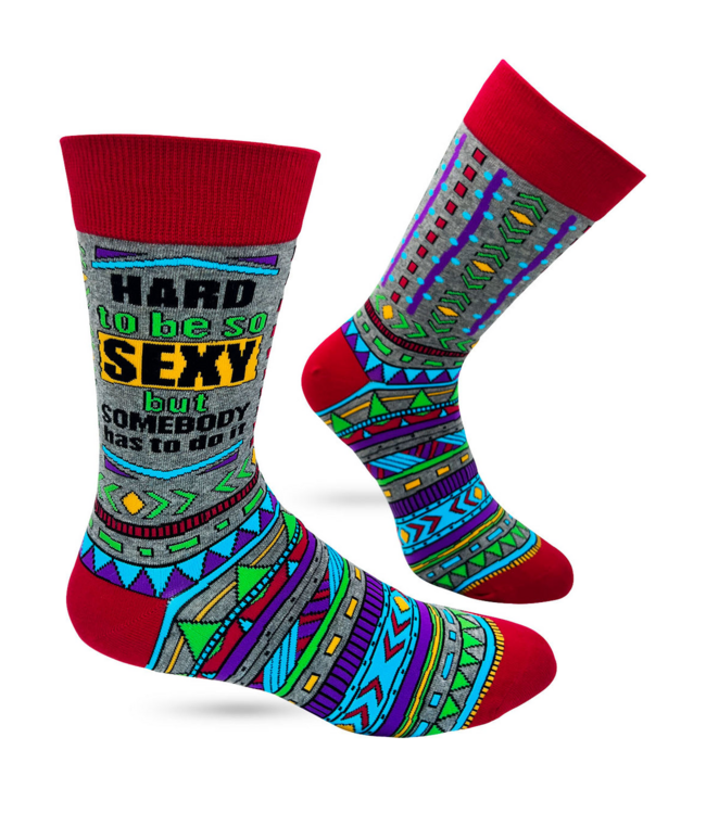 Hard to be so sexy Men's socks