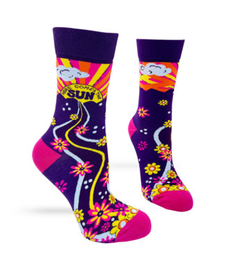 Fabdaz Here comes the sun socks