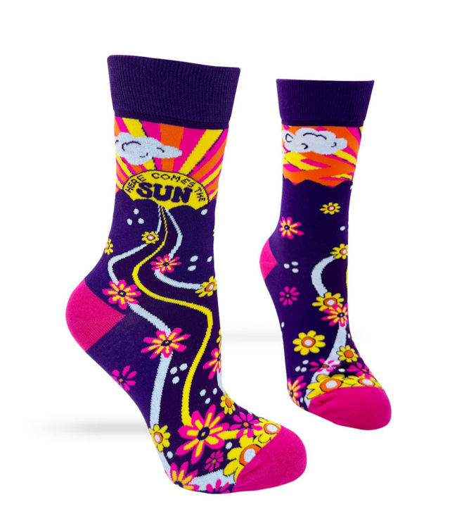 Here comes the sun socks