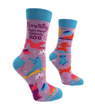 Fabdaz Namastay right here with my dog socks