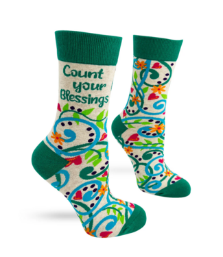 Fabdaz Count you blessings socks