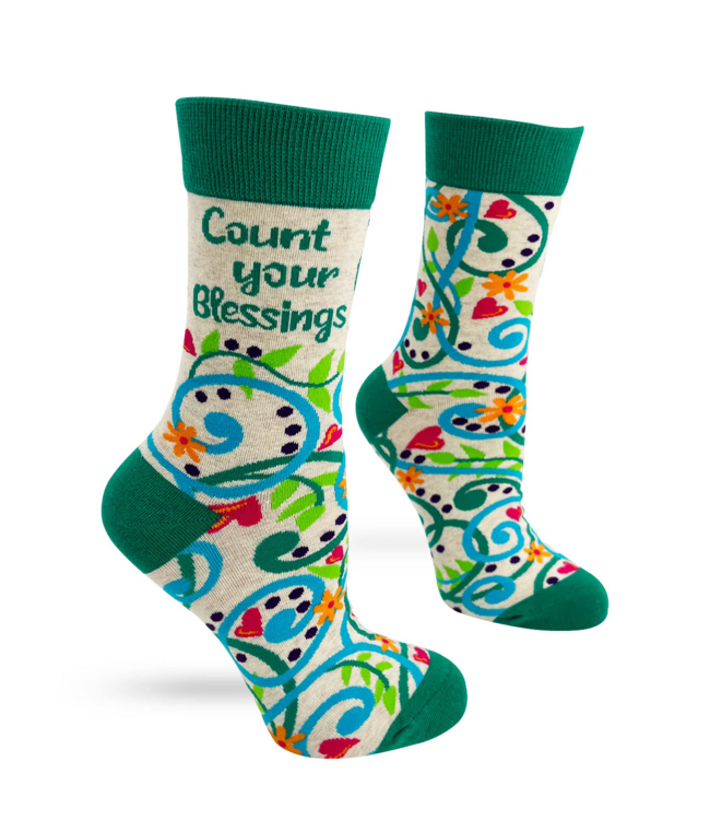 Count you blessings socks