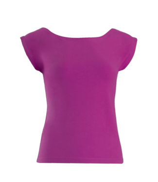 Heart Blondie shirt - Fuchsia