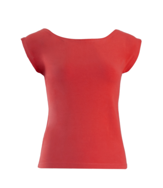 Heart Blondie shirt - Red