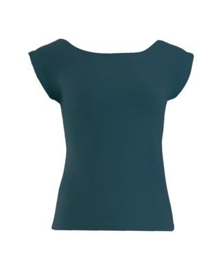 Heart Blondie shirt - Dark Teal