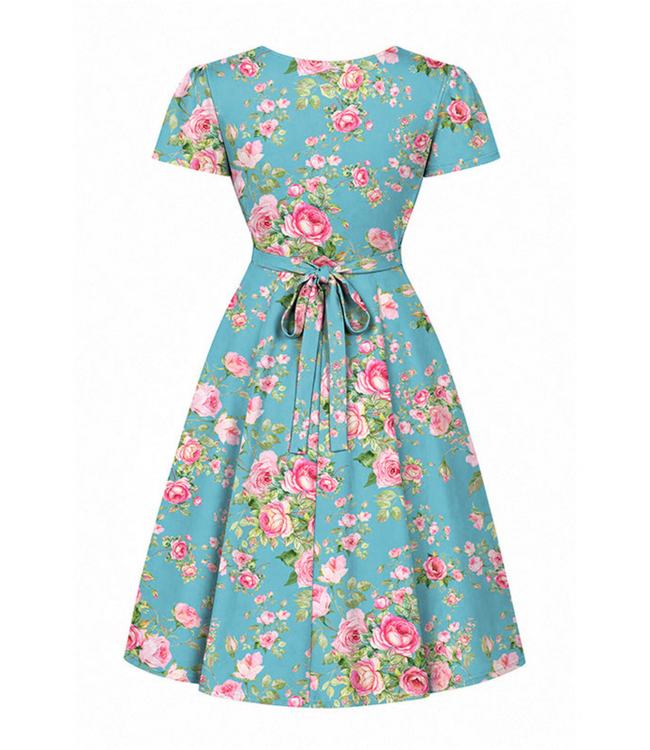Lyra - Mini Dress - English Rose