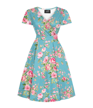 Lady V Lyra - Mini Dress - English Rose