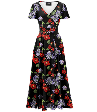 Lady V Lyra - Maxi Dress - Twilight Garden