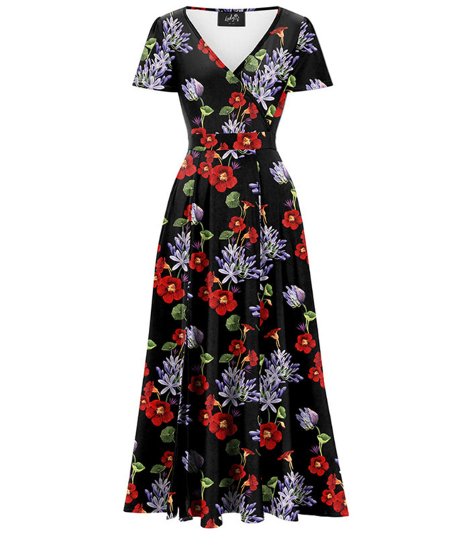 Lyra - Maxi Dress - Twilight Garden