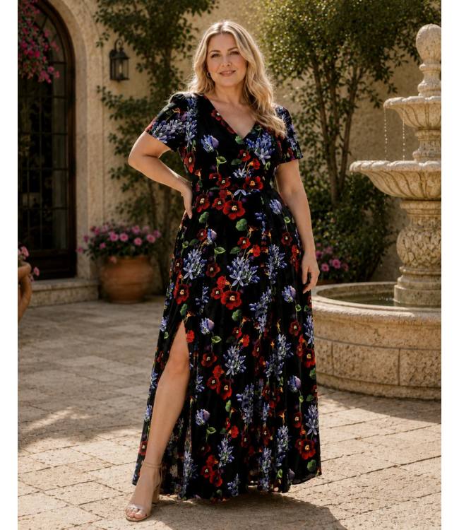 Lyra - Maxi Dress - Twilight Garden