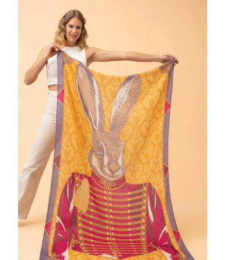 Powder UK Printed Regal Hare Scarf