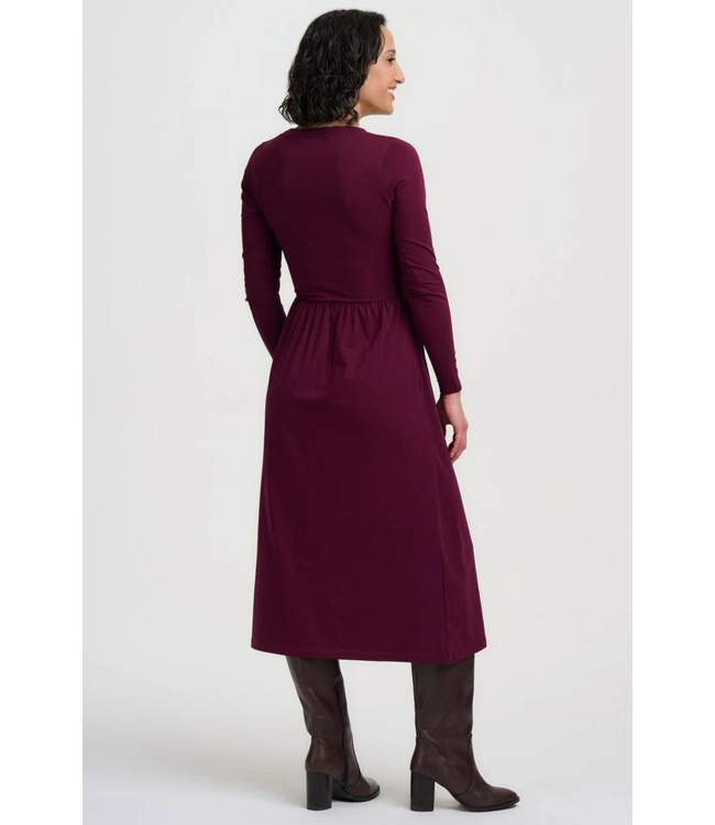 Abella Jesey Midi Dress Flower Label