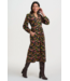 Sugarhill Brighton Nyla Jersey Midi Dress Forest Folklore