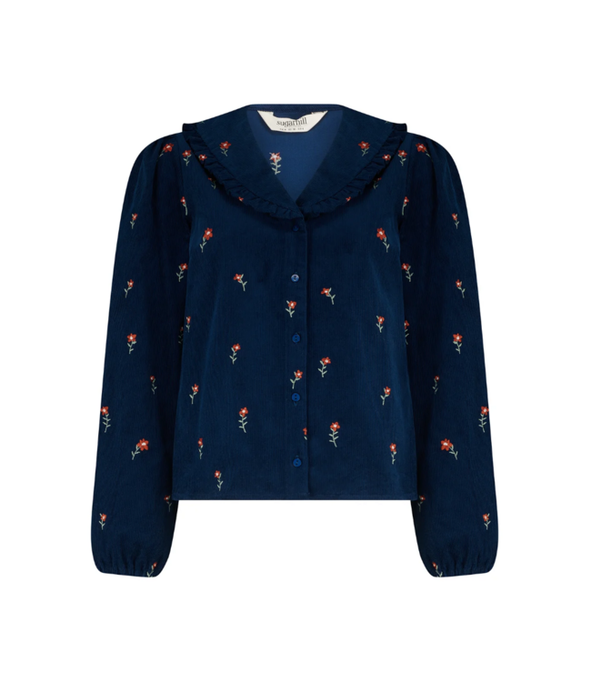 Bea Cord Blouse Ditsy Floral