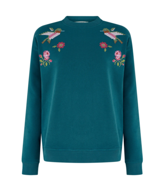 Sugarhill Brighton Noah Sweatshirt Cross Stitch Hummingbird