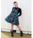 Run & Fly Rebel Romance Floral Jellyfish Flared Pinafore