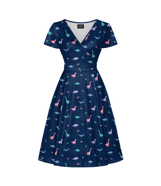 Lyra dress  - Pastel Prehistoric