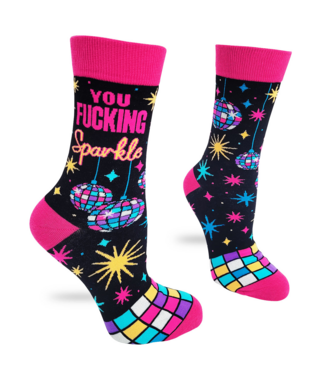 Fabdaz You Fucking Sparkle socks