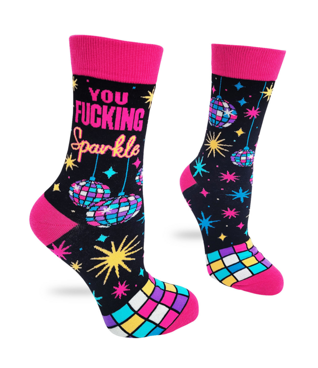 You Fucking Sparkle socks