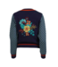 LaLaMour Cardigan Slow Bloomer Knitwear - Navy Peony