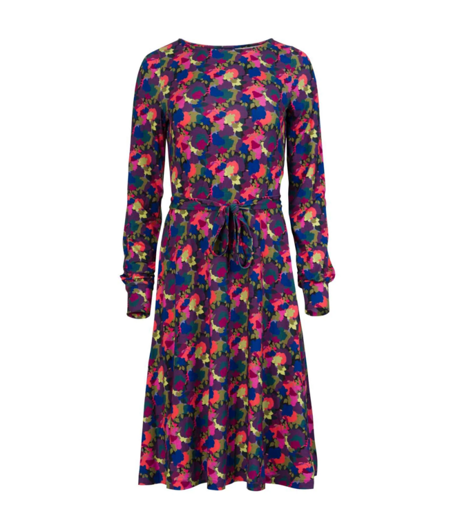 Tiny Dress LS Bloom Boom - Moonless Night
