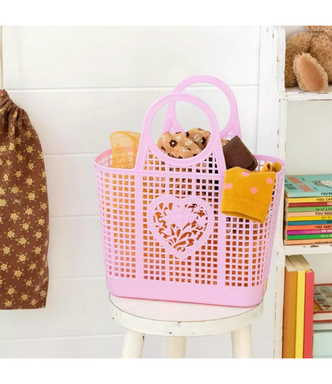 Amelia jelly basket - Pink