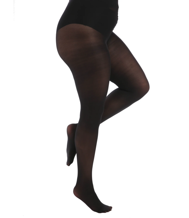 50 Denier Curvy Tights - Black