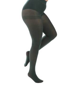 Pamela Mann 90 Denier Curvy Tights - Forest Green