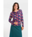 LaLaMour Ava Top Bloom Boom - Moonless Night