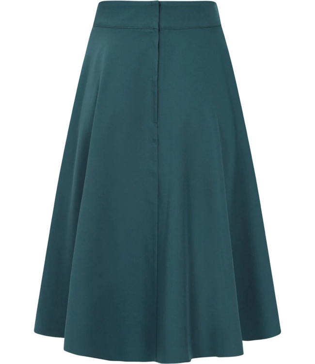 Book club swing skirt - Teal