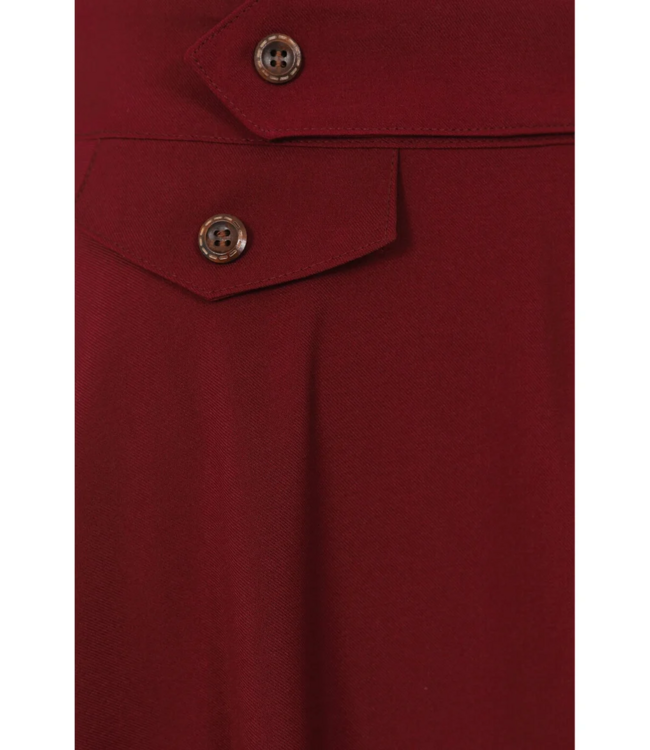 Book club swing skirt - Burgundy