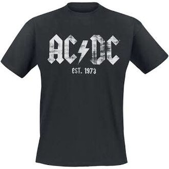 AC/DC t-shirt Black