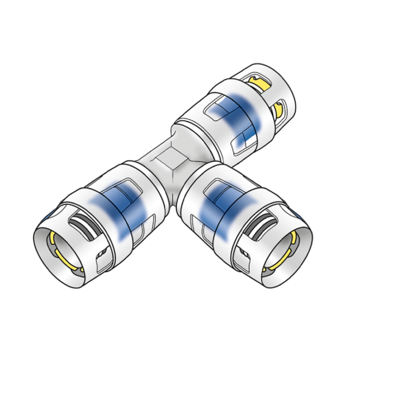 KeKelit Kelox PROtec CLIX T-Stück