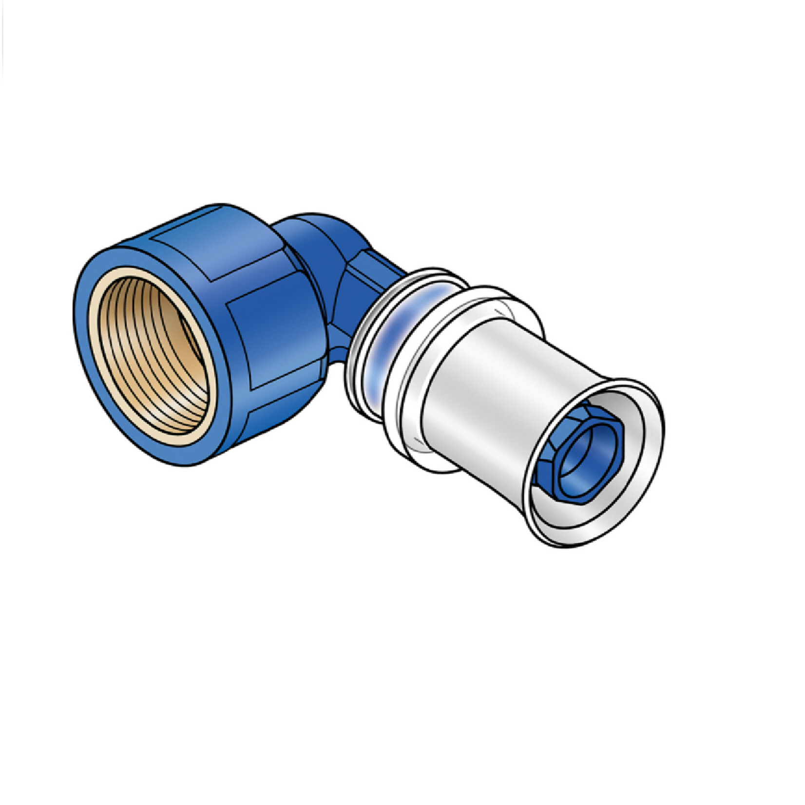 KeKelit Kelox Windox-W Übergangswinkel 90° mit IG
