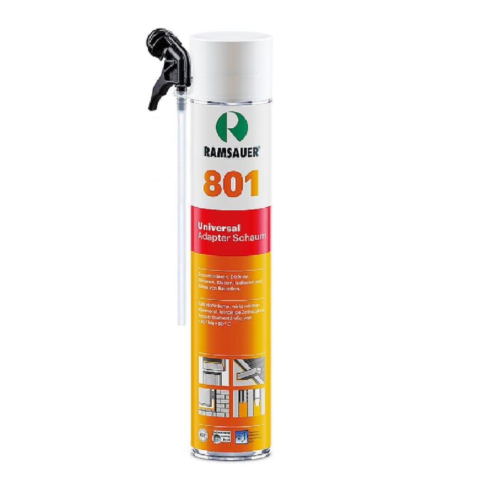 Montageschaum mit Adapter