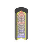 WW- Solar-Speicher 300l mit 2 Register