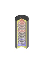 WW- Solar-Speicher 300l mit 2 Register