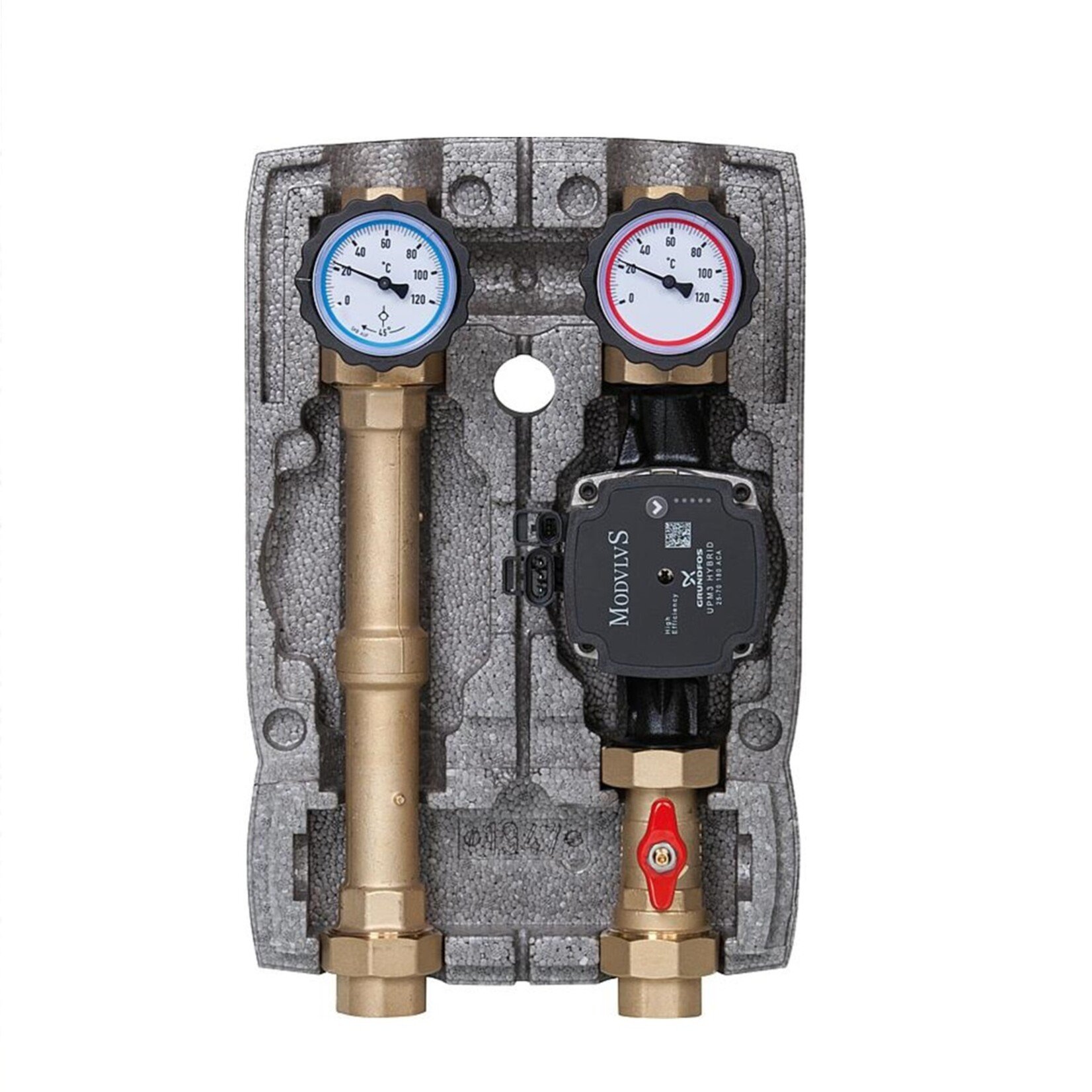 Heizkreisset DN 25 + Grundfos Pumpe