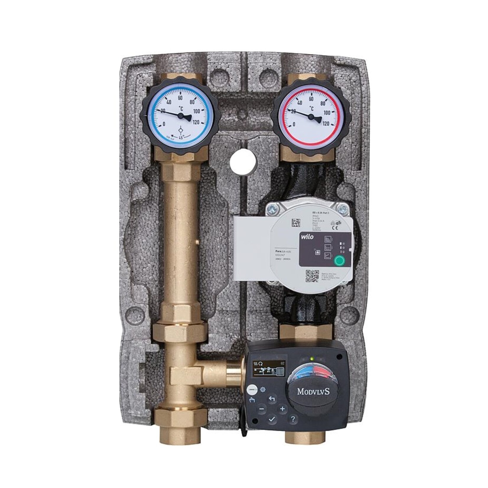 Konstantwert-Regelkreis 1'' mit Stellmotor+Pumpe