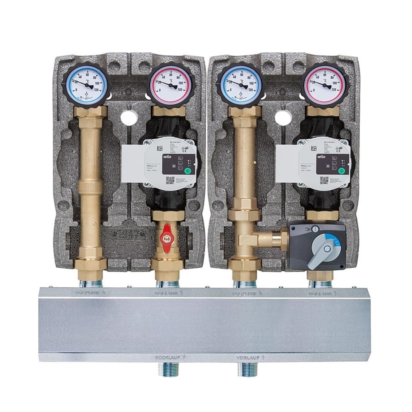 Modulverteilergruppe DN25 (1'')