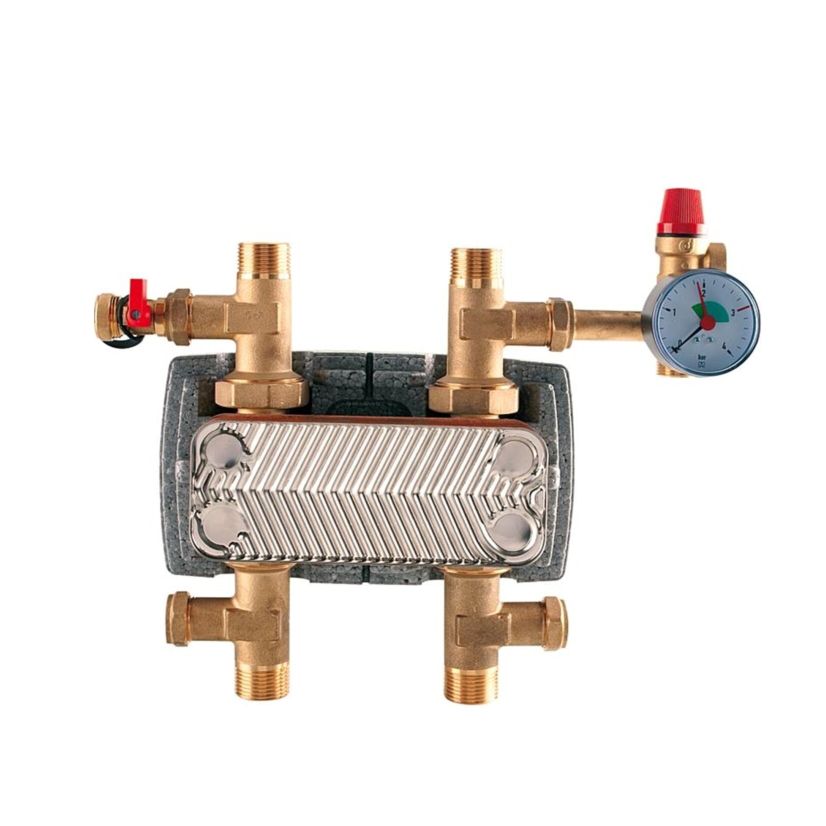 Systemtrennung m. Wärmetauscher max. 30 kW