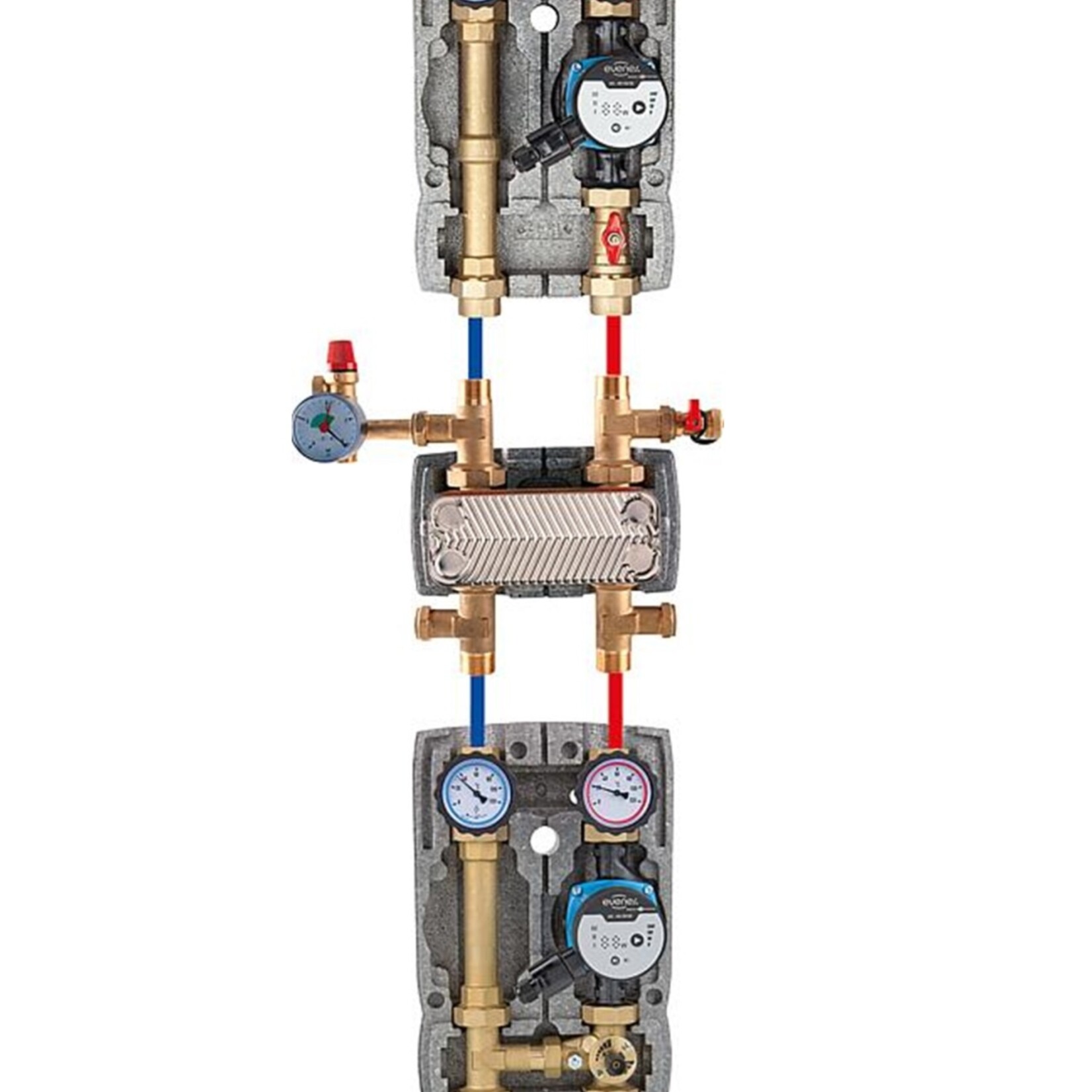 Systemtrennung m. Wärmetauscher max. 30 kW