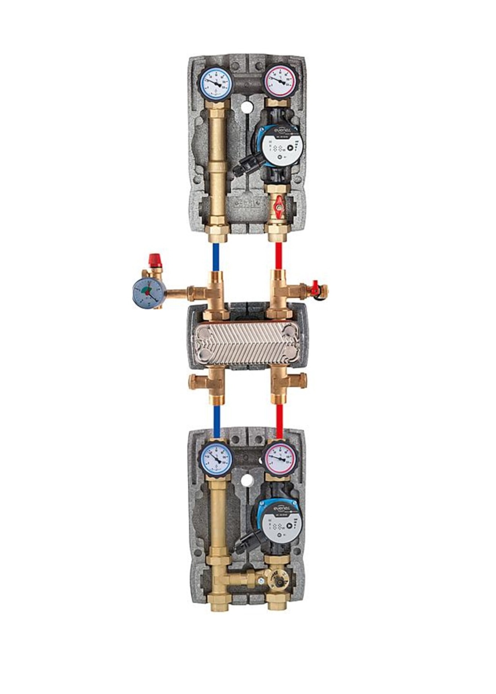 Systemtrennung m. Wärmetauscher max. 30 kW