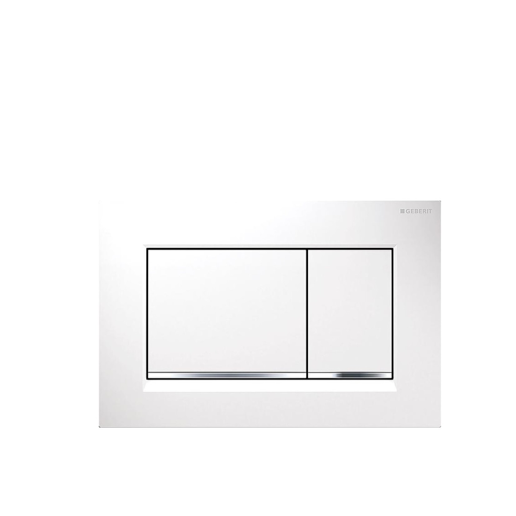 Geberit Geberit Betätigungsplatte  Sigma   weiß/verchromt/weiß
