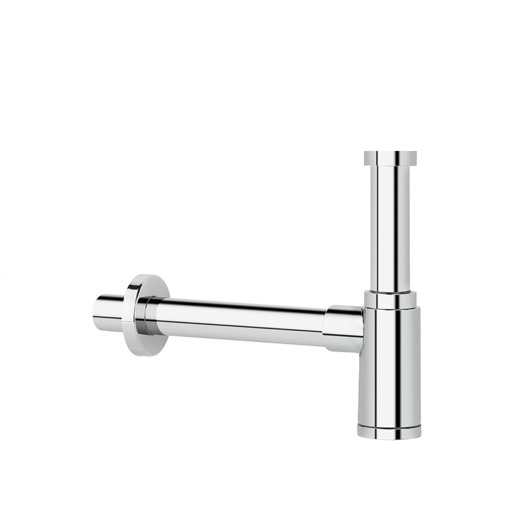 Design Sifon Messing verchromt