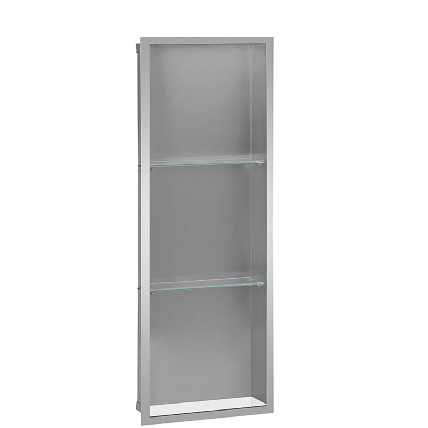 Edelstahl-Wandeinbaunische  924x324 mm