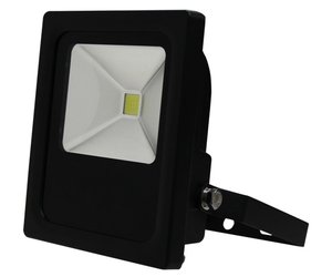 Microbe Baby Matron LED Schijnwerper 10W IP65 RGB + RF afstandsbediening - Ledhandel.nl