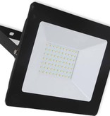 Ledika LED Schijnwerper - Voor buiten - 50 W- IP65 - Zwart - 4000K - IP65 - 2 jaar Neutraal wit